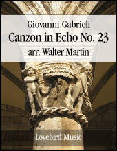 Canzon in Echo No 23